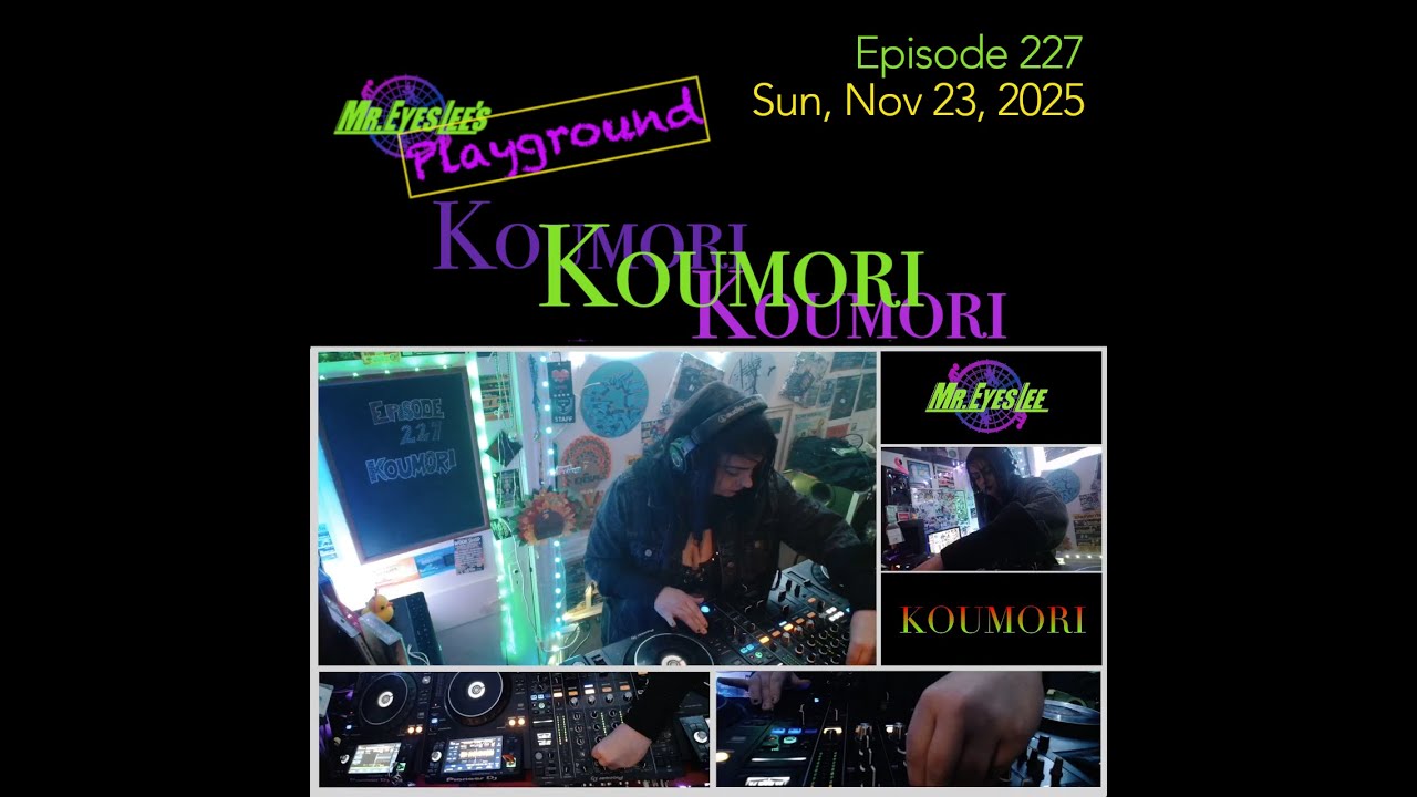 Playground Episode 227 w Koumori - Nov 23, 2025 #dnb #halftime #bass #dubstep #liquiddnb #rollers
