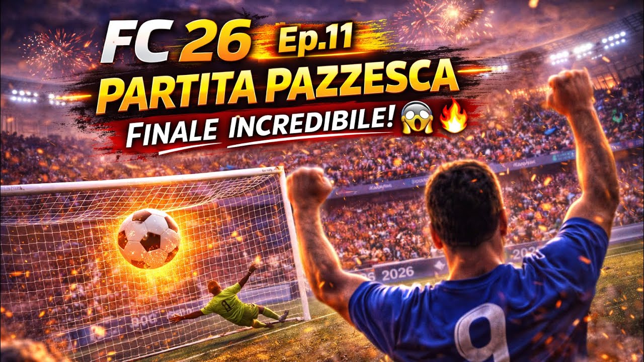 ⚽ FC 26 | Ep.11 – PARTITA PAZZESCA… FINALE INCREDIBILE! 😱🔥