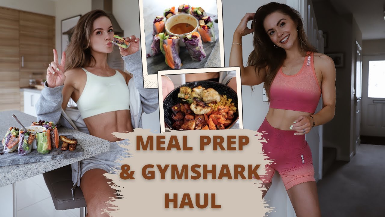 MEAL PREP & GYMSHARK UNBOXING | Back to the gym EP.2.