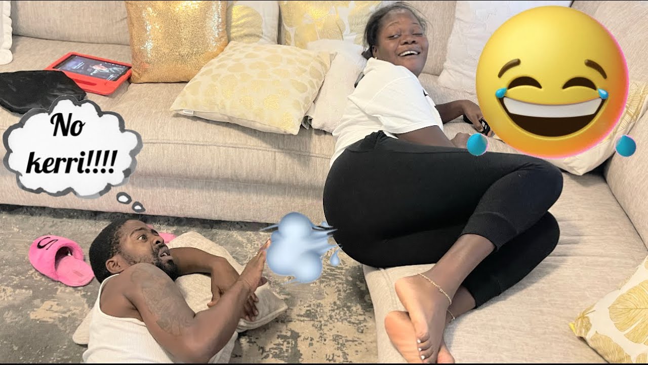 FART ON MY HUSBAND TO GET HIS REACTION **bad idea **
