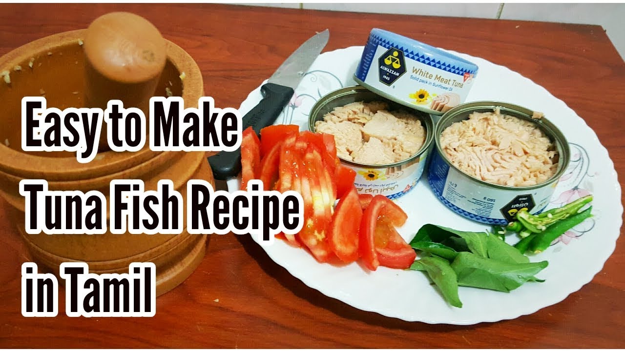 Tuna Fish recipe in Tamil