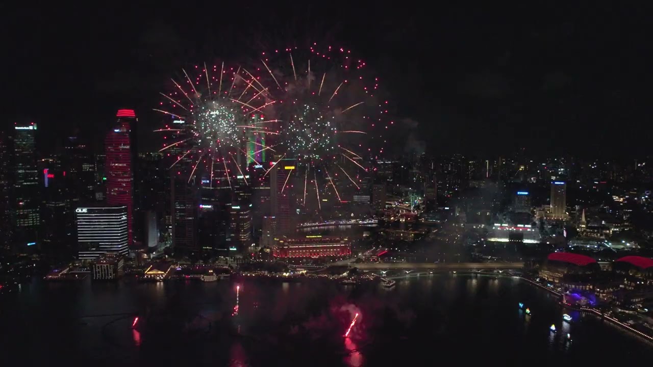 SG 60 Celebration NDP 2025 1st rehearsal Fireworks