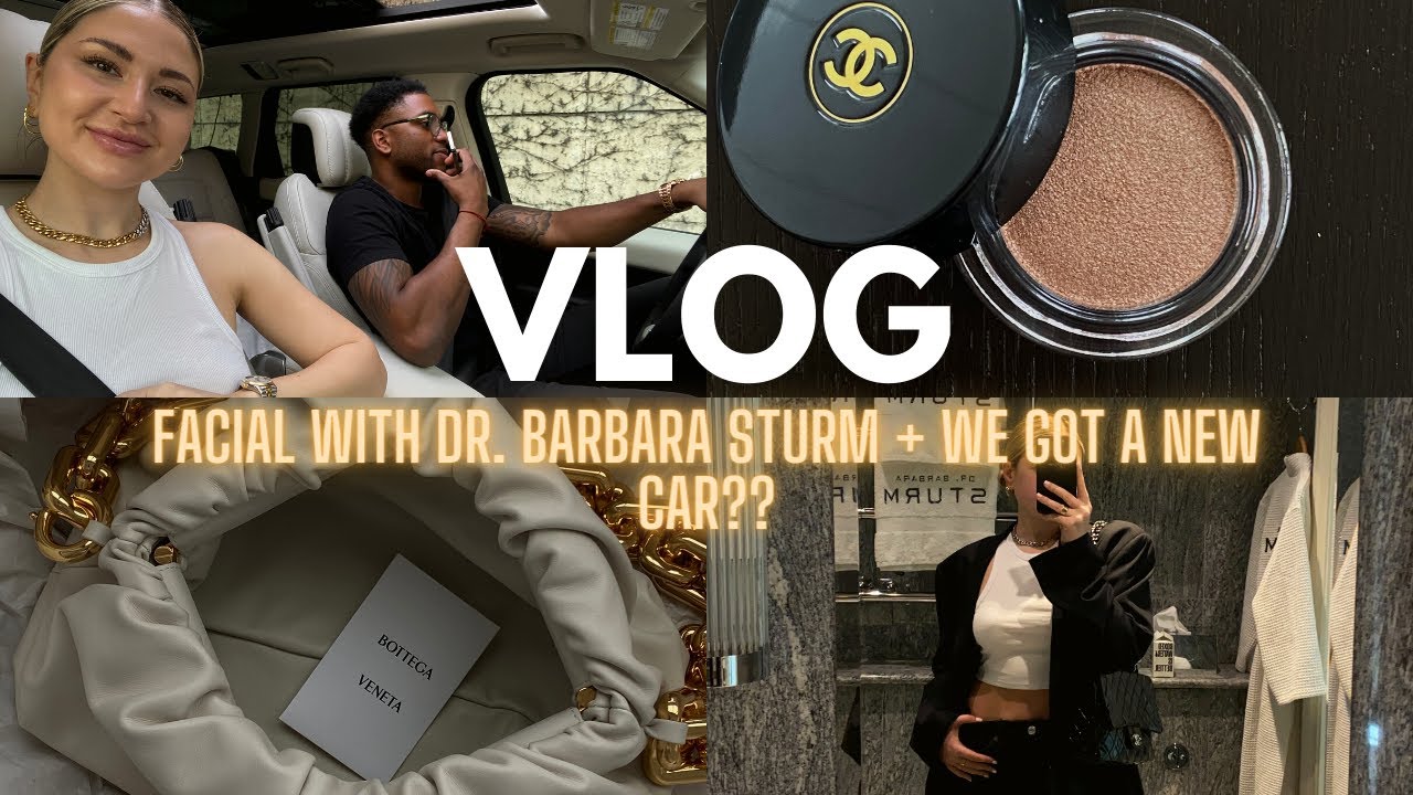 NYC vlog ♡ facial with Dr. Barbara Sturm, hanging out with friends, we got a new car!!
