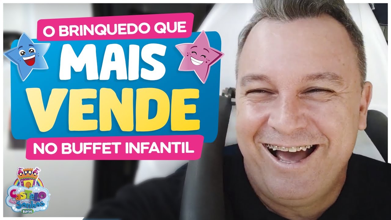 O BRINQUEDO QUE MAIS VENDE FESTAS INFANTIS