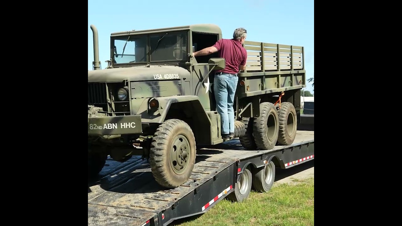Historical Military: Buchanan Logistics Moves 1962 Studebaker M35A1 'Deuce and a Half' from IN to OH