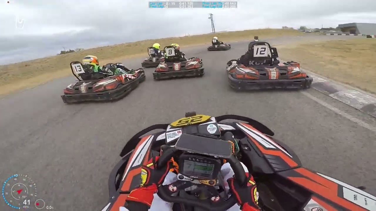 CKRC 2025 GP8 Karting Ángel Burgueño.80Kg PRO. carrera 2.