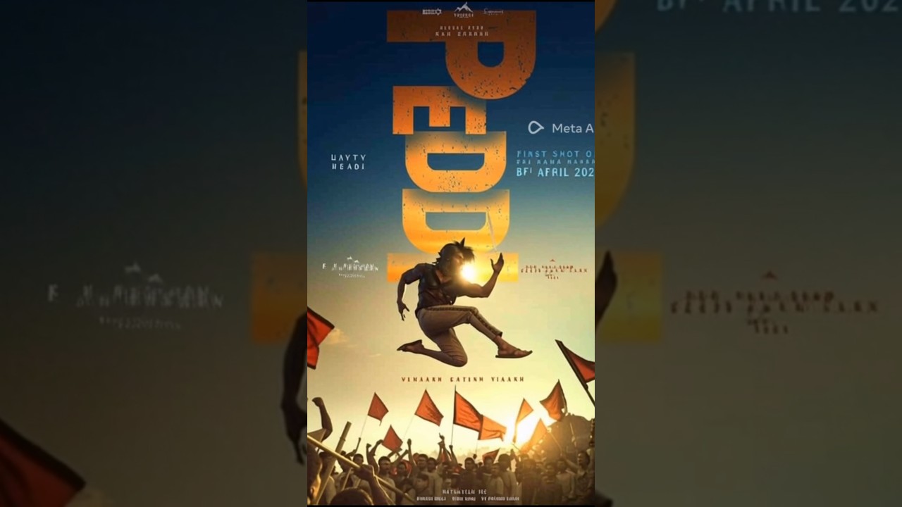 🥺 || PEDDY Movie 🔥 Big Update | Story, Cast & Release Buzz | 2026 Blockbuster || 🤪