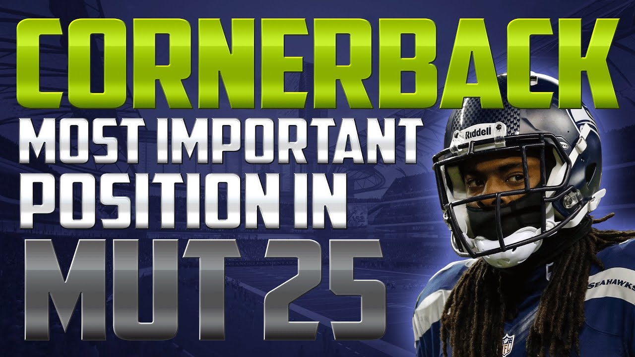 MUT 25 Tips | CORNERBACK: The Most Important Position in Madden 25 Ultimate Team
