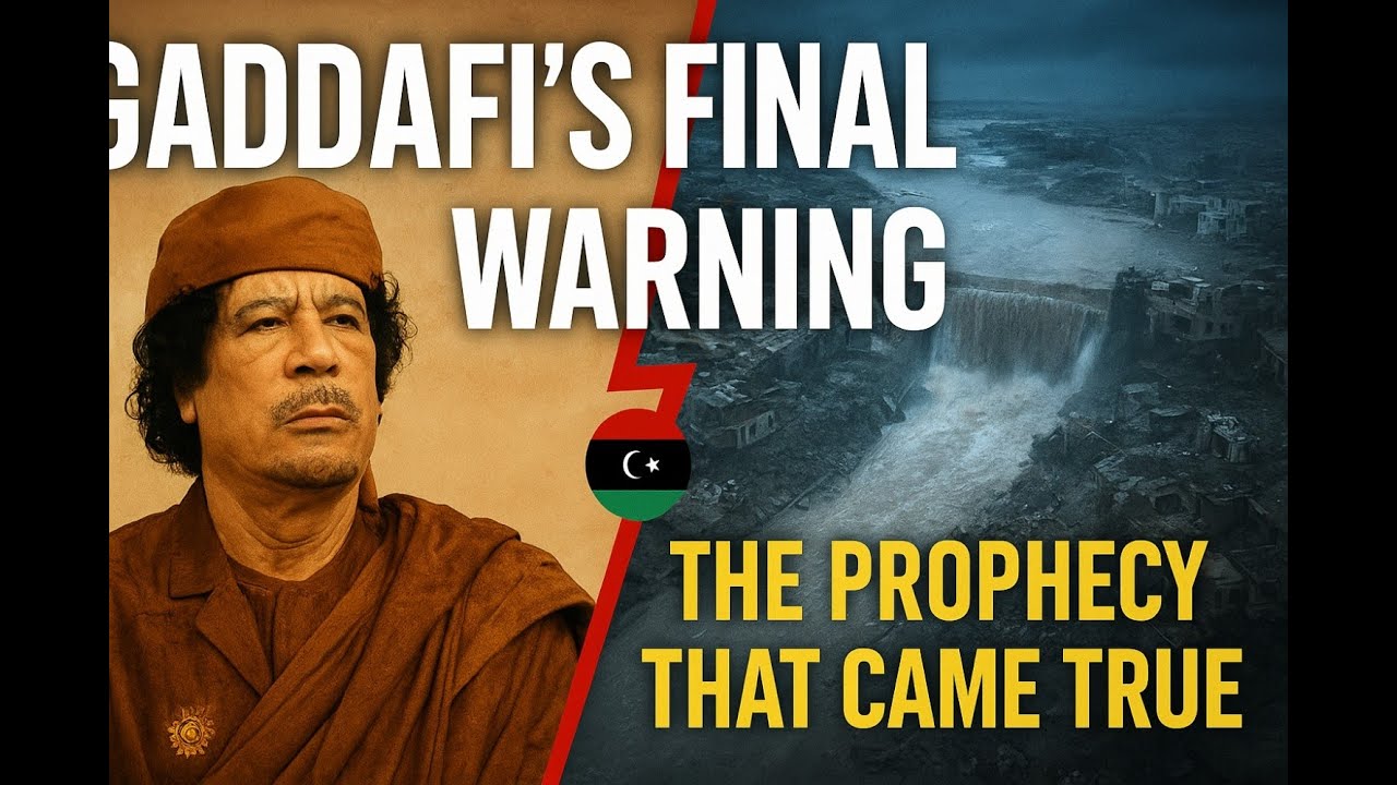 Gaddafi&rsquo;s Final Speech Before Death | The Prophecy That Came True in Libya&rsquo;s Derana Flood