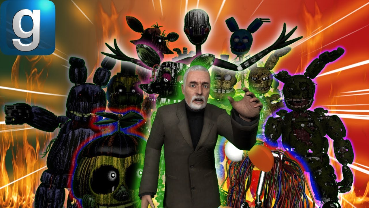 GMOD FNAF | Five nights at Fazbear's Fright. Night 5.