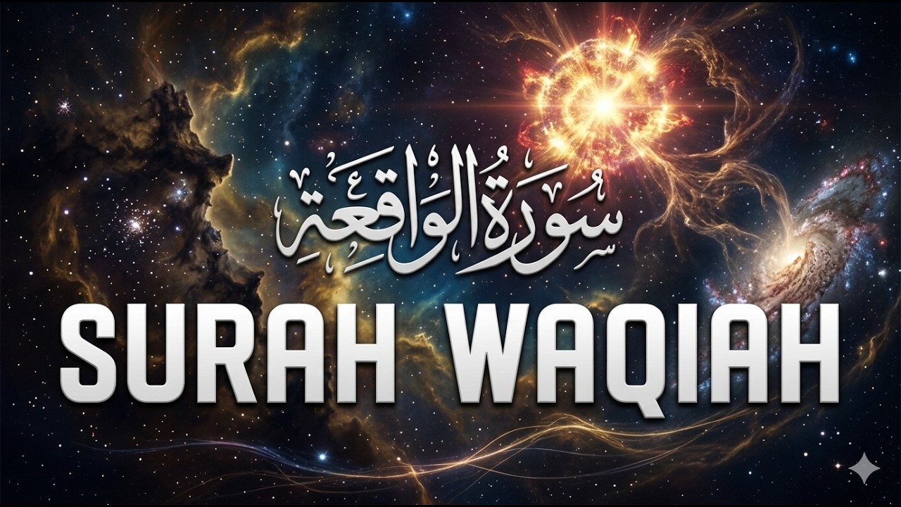 Surah Waqiah | Surah of Wealth and Rizq | Full With Arabic Text | Ep - 00034 #surahwaqiah