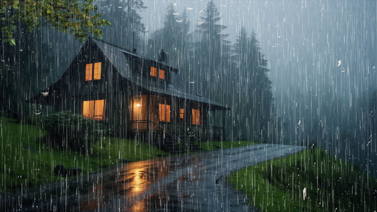 Pluie Pour Dormir – Sons de Pluie Relaxante pour s’Endormir Rapidement et Dormir Profondément – ASMR