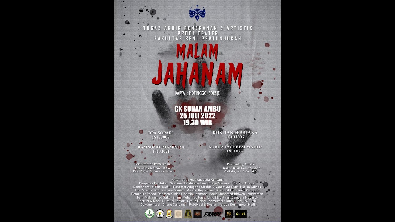 MALAM JAHANAM KARYA MOTINGGO BOESJE