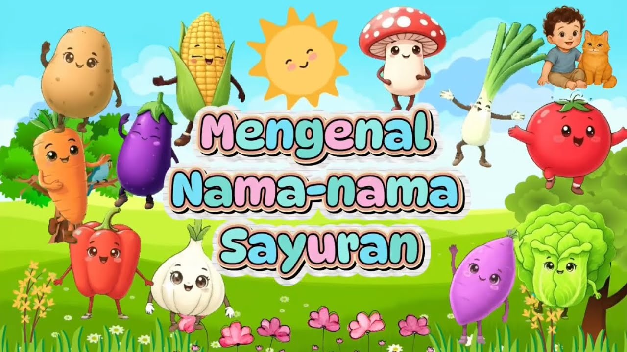 MENGENAL NAMA NAMA SAYURAN | Rayyan Kids Channel #kidsvideo #sayuran #kidslearning #kidschannel #yt 