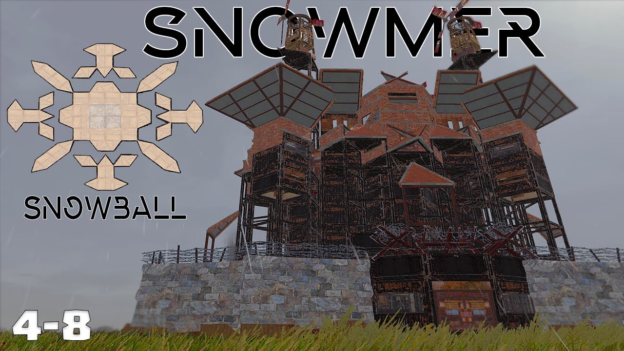 SNOWMER - ЛУЧШАЯ 4х4 для ПВП и ОНЛАЙН ЗАЩИТЫ! - ОПЕНКОР - МЕТА ПИКИ - ПРОСТ в ПОСТРОЙКЕ - 100+ РАКЕТ