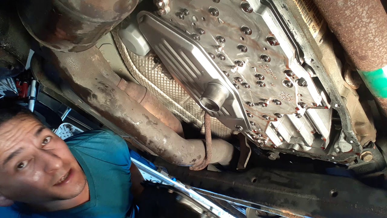 2006 jeep grand cherokee, (transmission oil change part#2