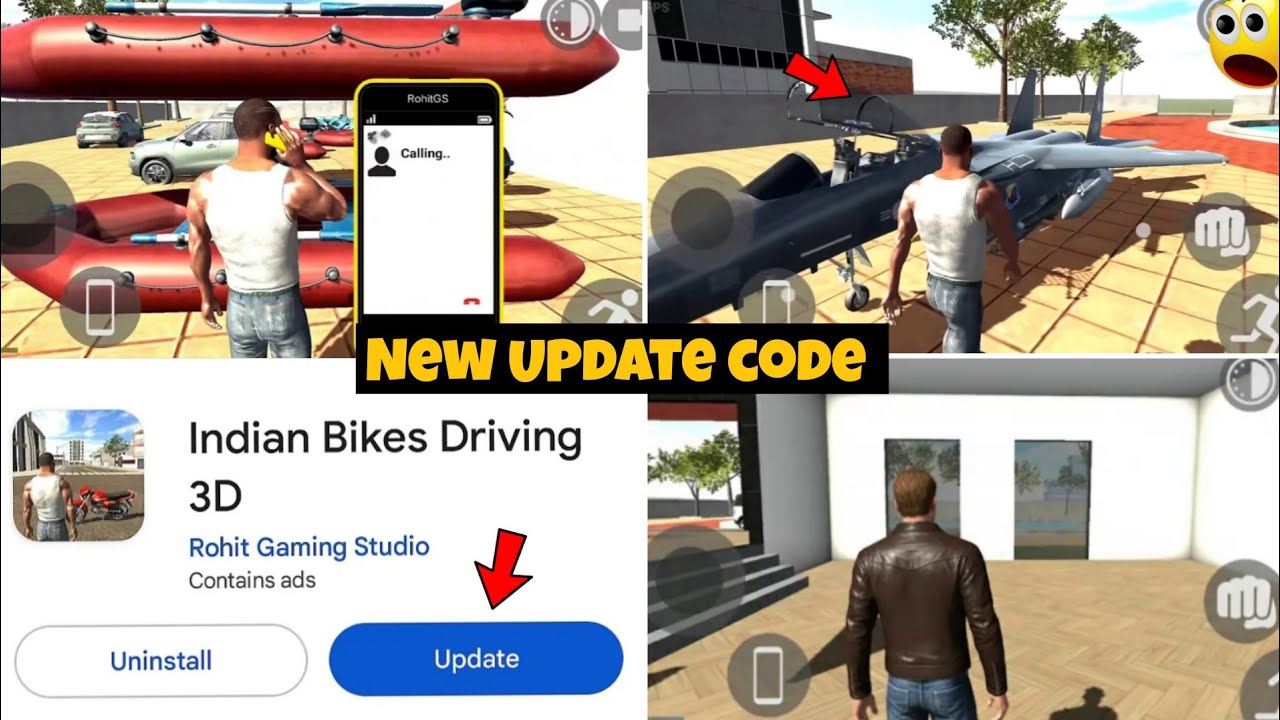 NEW UPDATE ALL FEATURES CHEAT CODE? INDIAN BIKE DRIVING 3D NEW UPDATE 2026