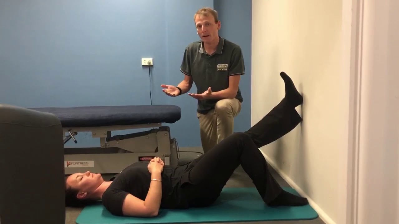 PNF Hamstring Stretch-self assisted