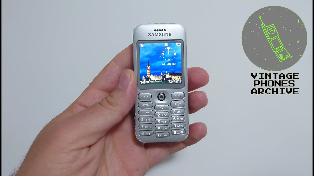 Samsung SGH-E590 Mobile phone menu browse, ringtones, games, wallpapers