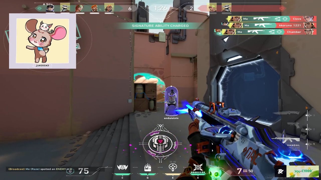 BIND! MVP PRX JINGGG RAZE VALORANT GAMEPLAY