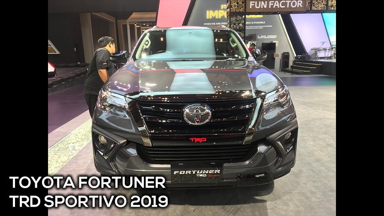 Toyota Fortuner TRD Sportivo 2019 - Exterior and Interior Walkaround | #GIIAS2019