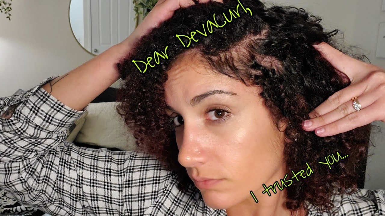 Bald Spots Caused by DEVACURL 😭