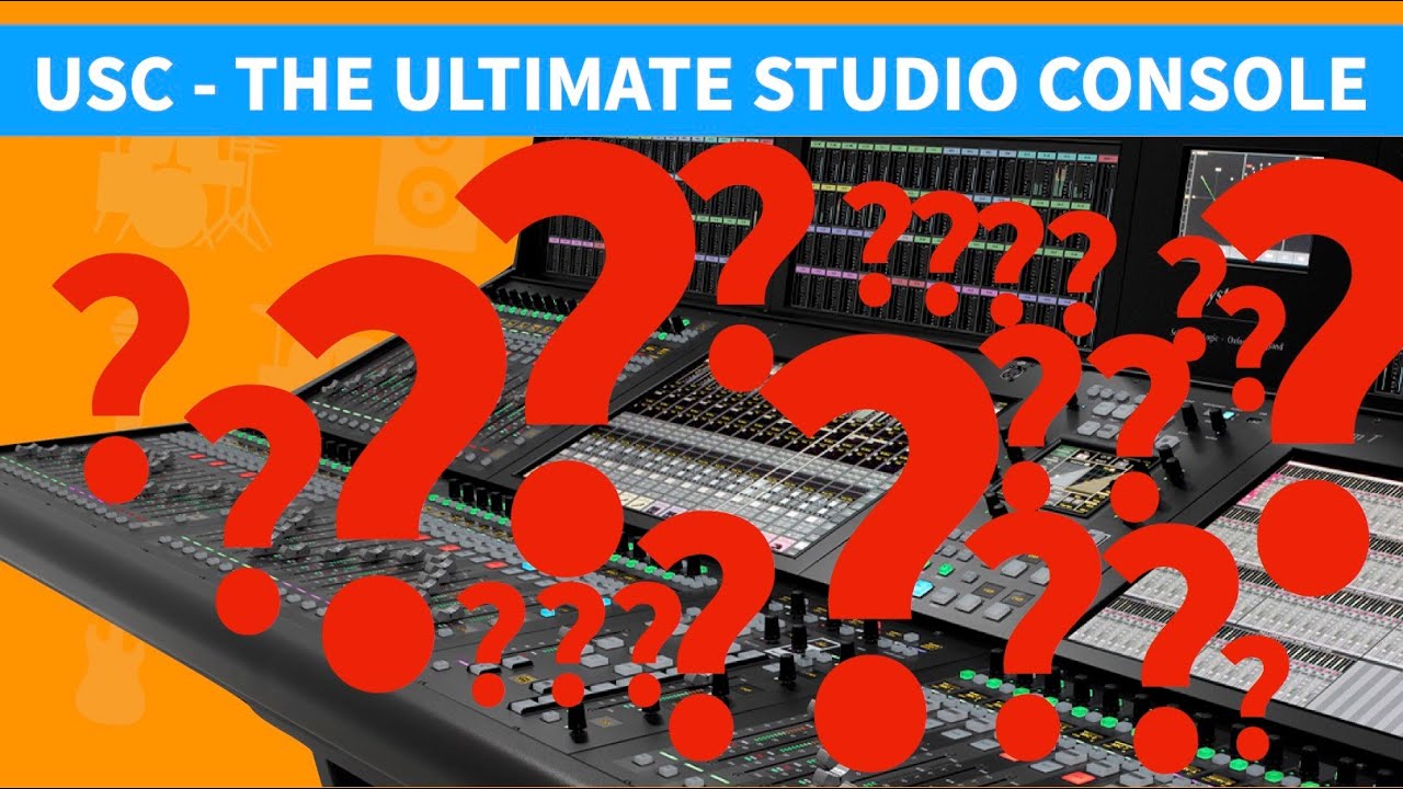 The ULTIMATE STUDIO CONSOLE | Could THIS Be The Future Of Audio Consoles From Solid State Logic SSL?