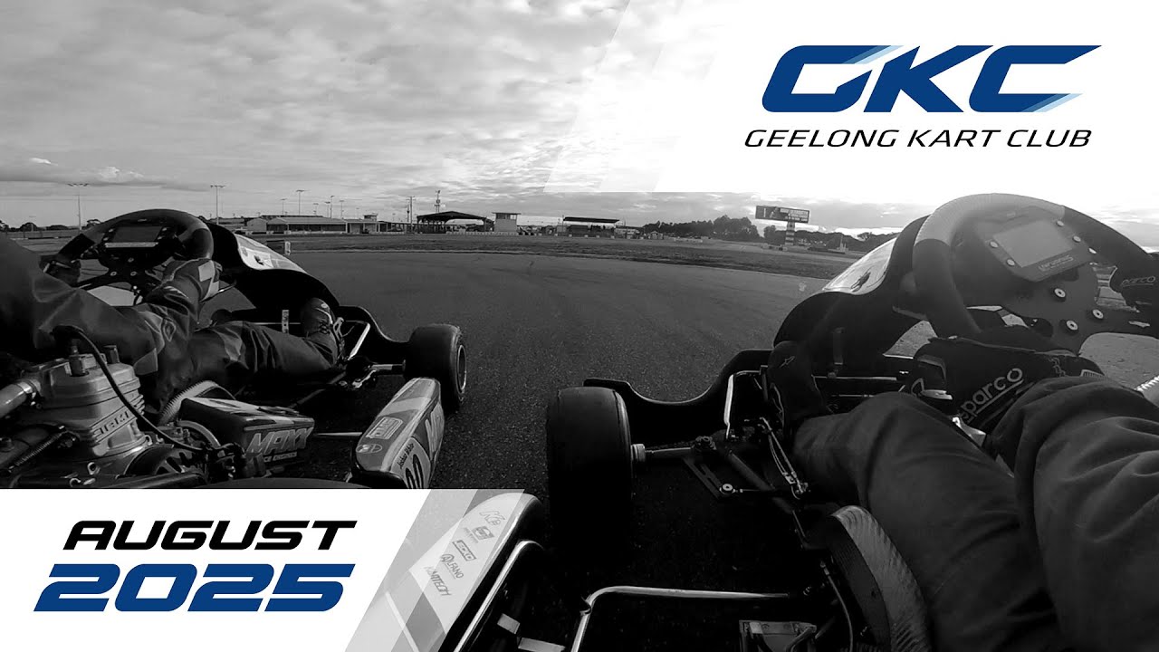 Geelong Kart Club August 2025 Club Day 125 Light Final