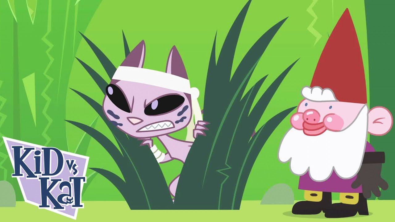 La Hierba Siempre Es Más Mala | Niño Vs. Gato - WildBrain | Episodios completos para niños