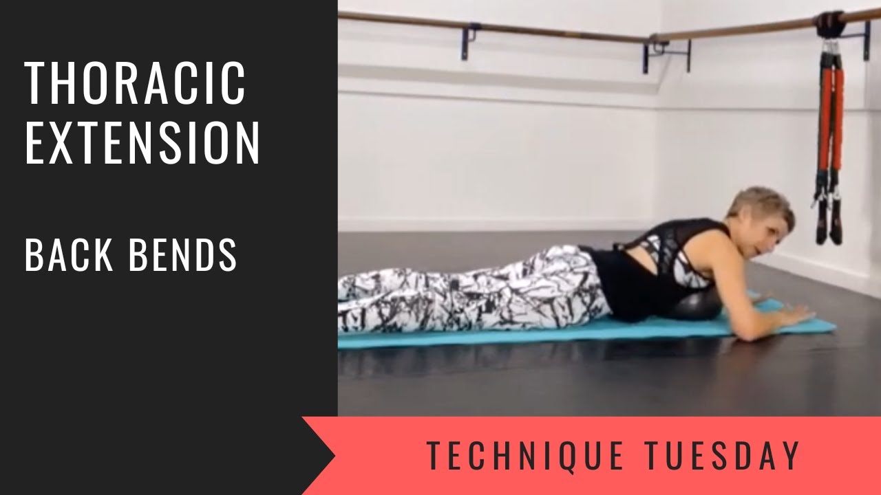 Technique Tuesday; thorax extension with the ball