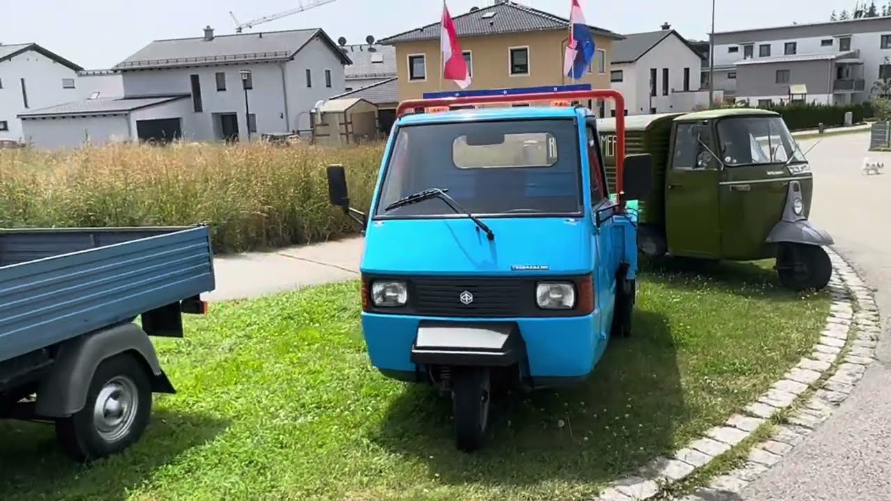 Apetreffen Gambach 2024 (zu Besuch in Mauern beim Vespa Museum