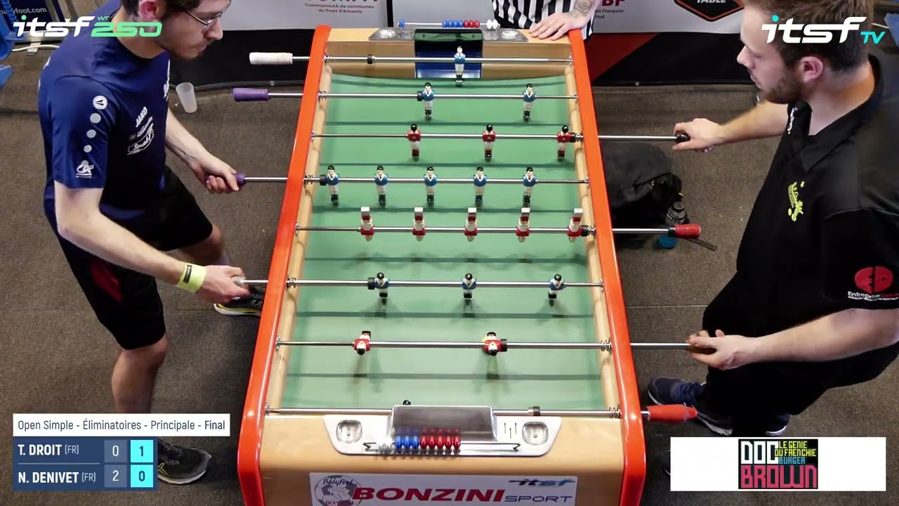 T. Droit vs N. Denivet - Open Simple - Final - ITSF 2e Open National d'Ancenis (ITSF 250)