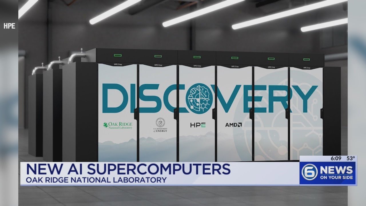 New AI supercomputers coming to Oak Ridge National Laboratory, Dept. of Energy announces