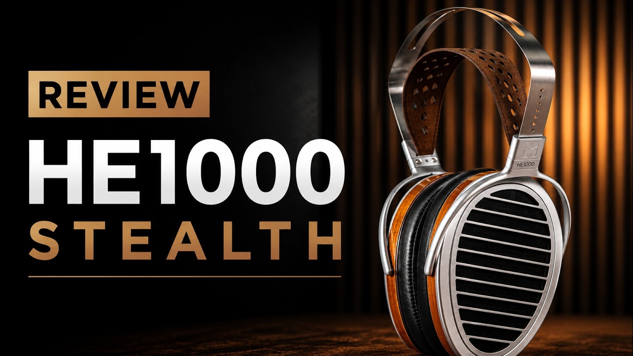 HiFiMan HE1000 Stealth Review + Sound Demo