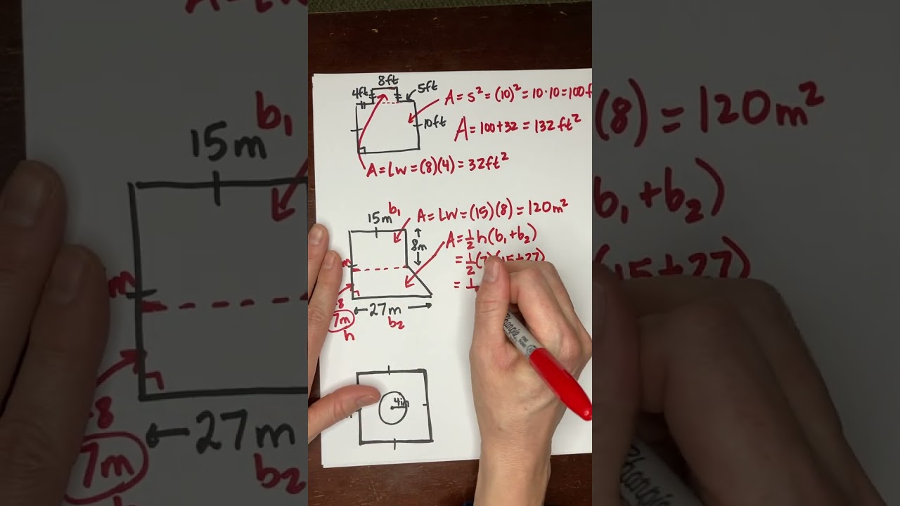 7th Grade | Area of a Complex Figure