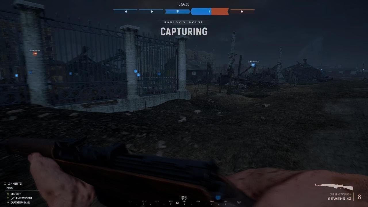 Hell Let Loose Stalingrad (Night-Overcast) Warfare