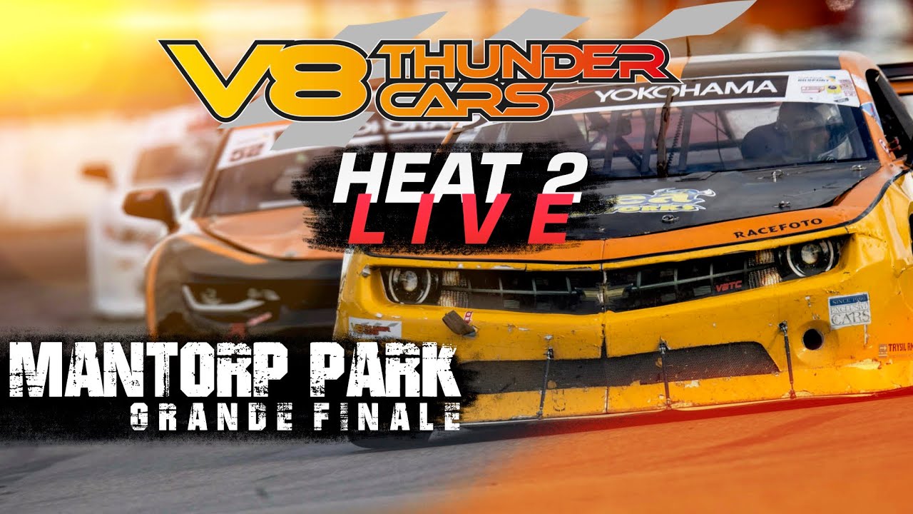 V8 THUNDER CARS | LIVE | GRANDE FINALE | MANTORP PARK  | 20 SEPTEMBER - RACE 2