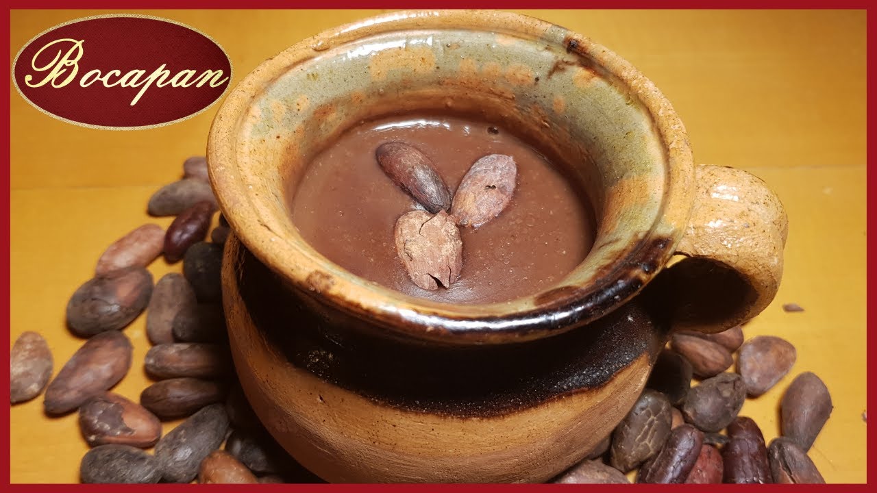 Delicioso ☕ CHAMPURRADO con granos de CACAO natural🍫 |🔴Bocapan