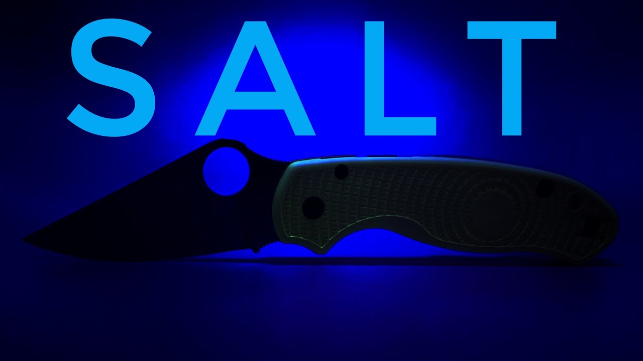 Упс, я снова это сделал!!! Spyderco Para 3 Lightweight Salt!