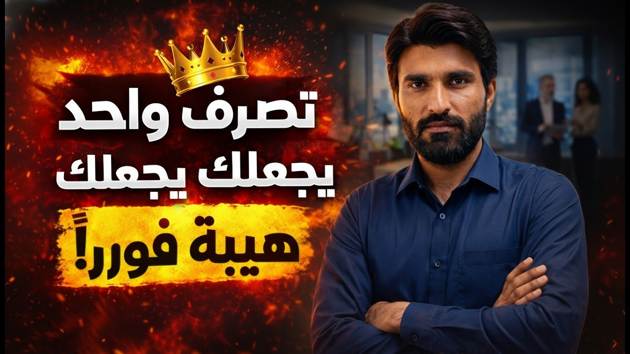 تصرف واحد يمنحك نفوذًا فوريًا دون أن تتكلم