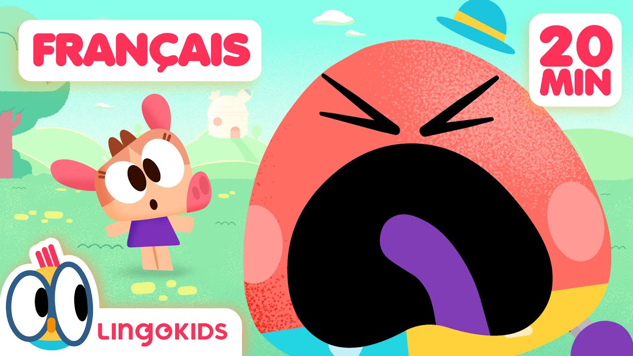 Baby Bot découvre la COLÈRE 😡 | Lingokids