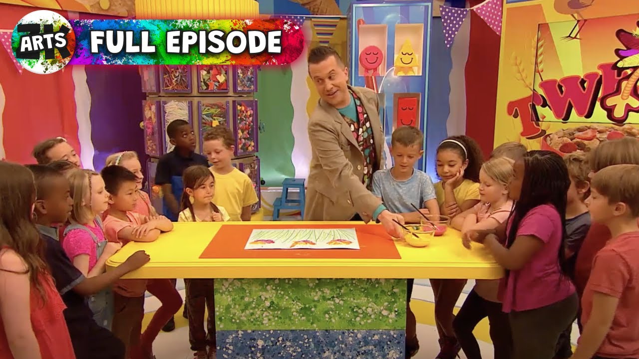 Get Creative with Drippy Flowers! - Mister Maker: Arty Party - Art and Craft