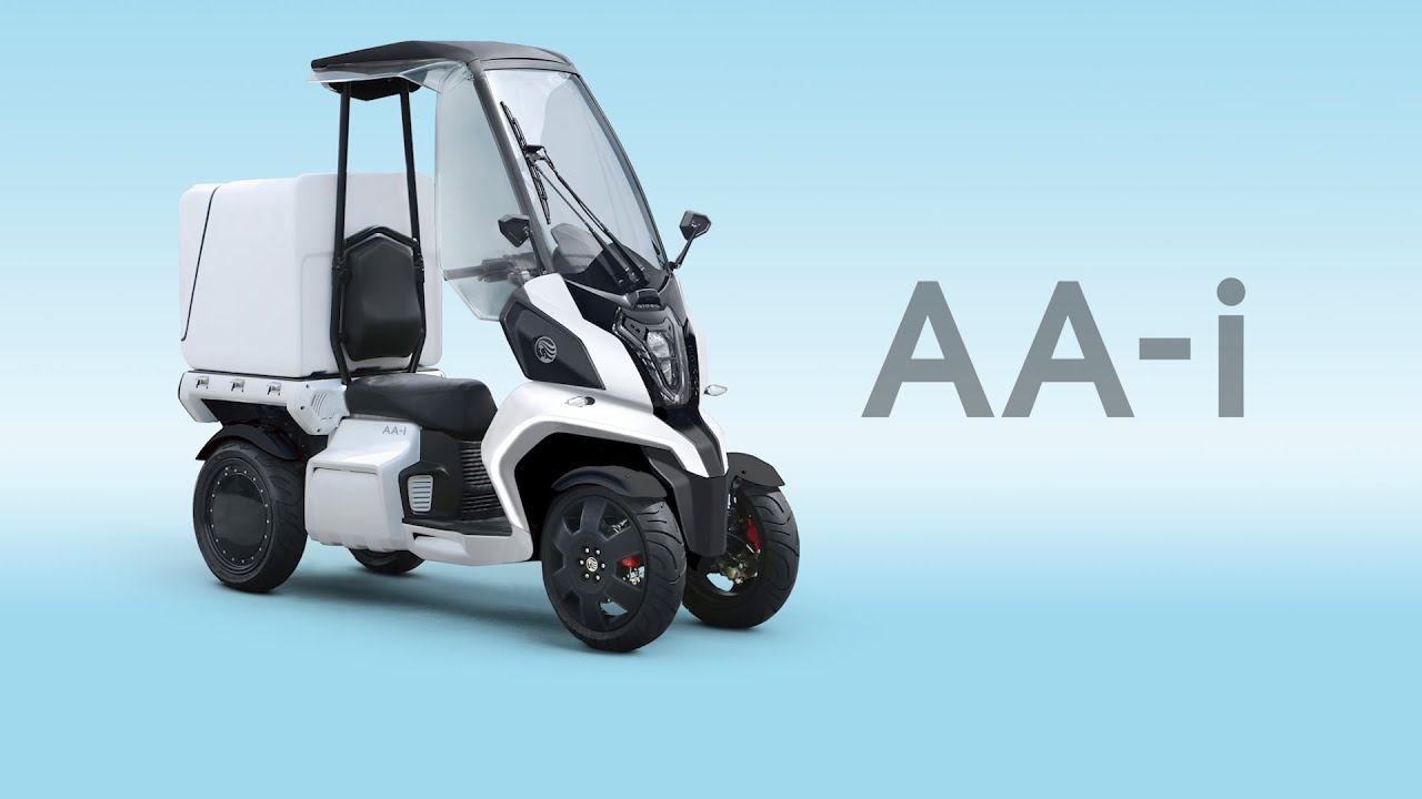 aidea AA-i : ４輪車の安心感と２輪車の手軽さを両立した、「i = 私」のモビリティ