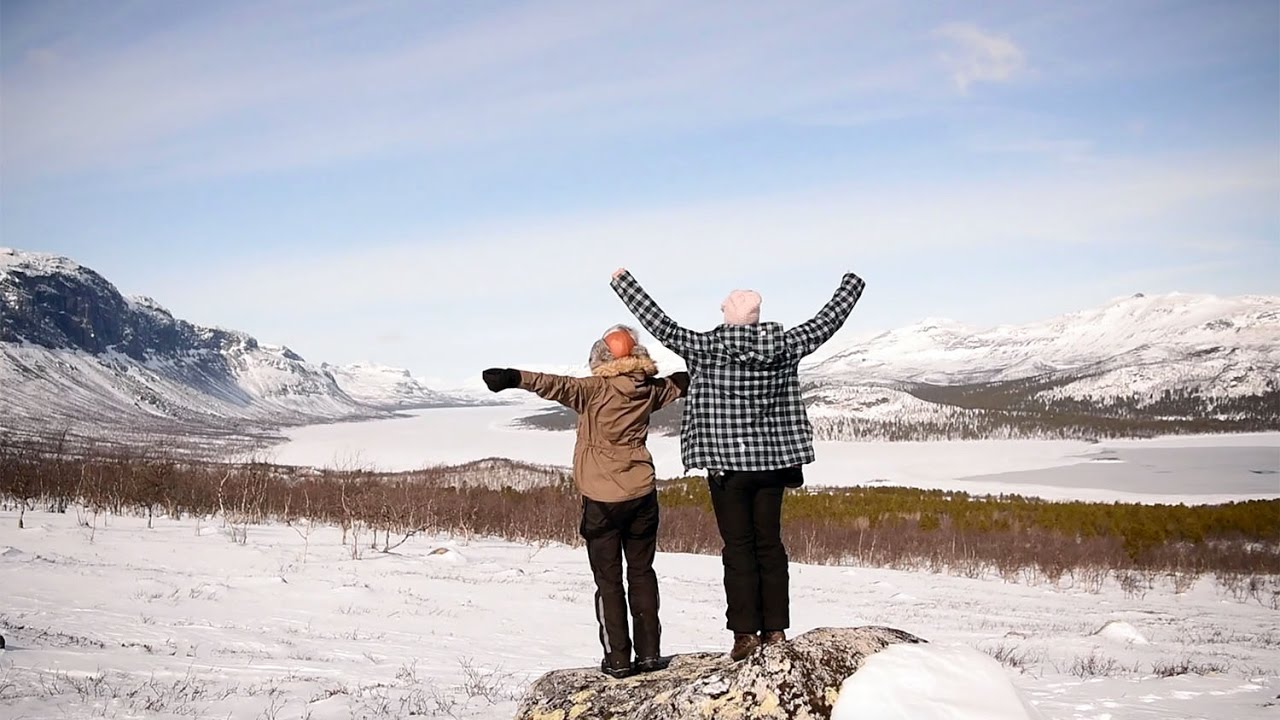 Free like the wind - day 3 in Saltoluokta