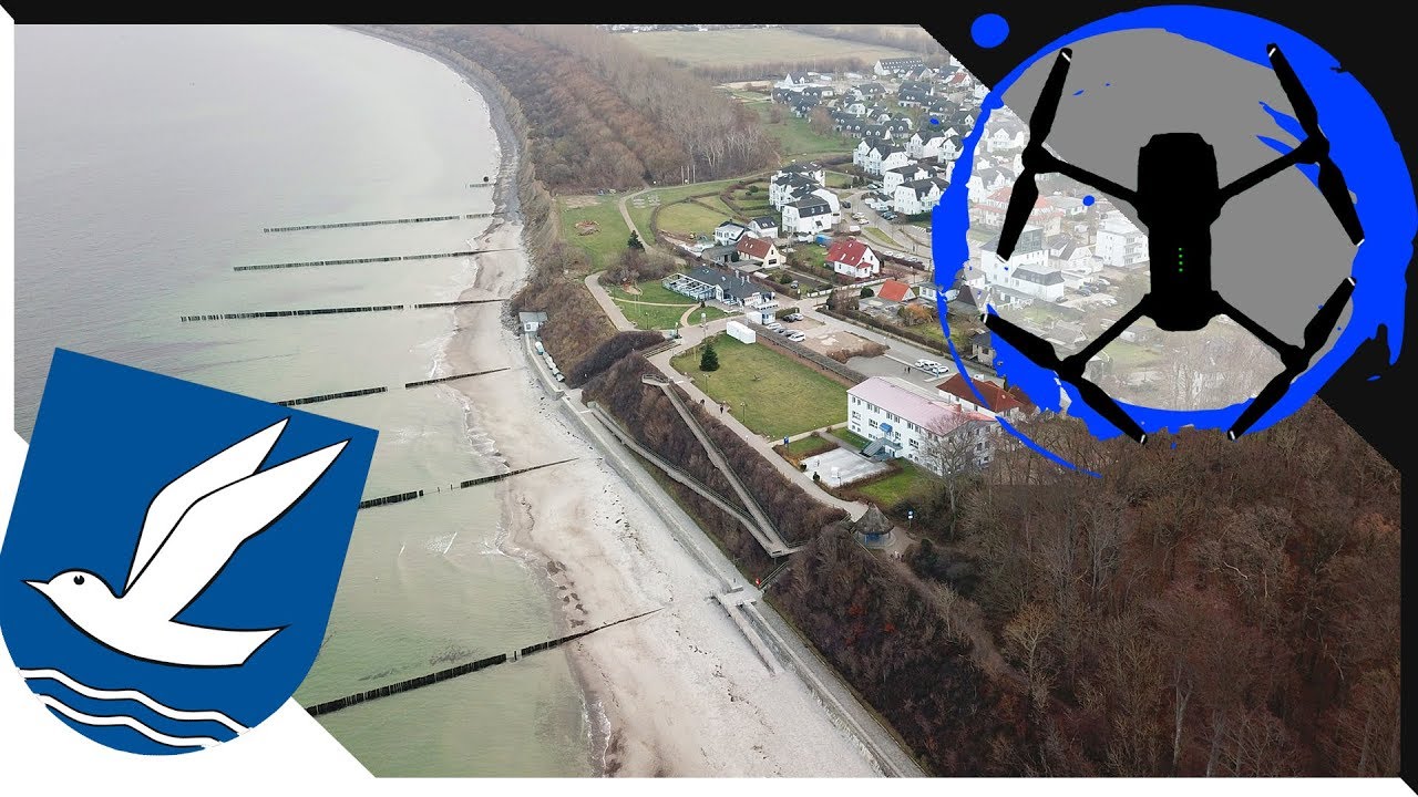 Nienhagen - Coast and beach - DJI Mavic Pro [4K Drohne/Drone]