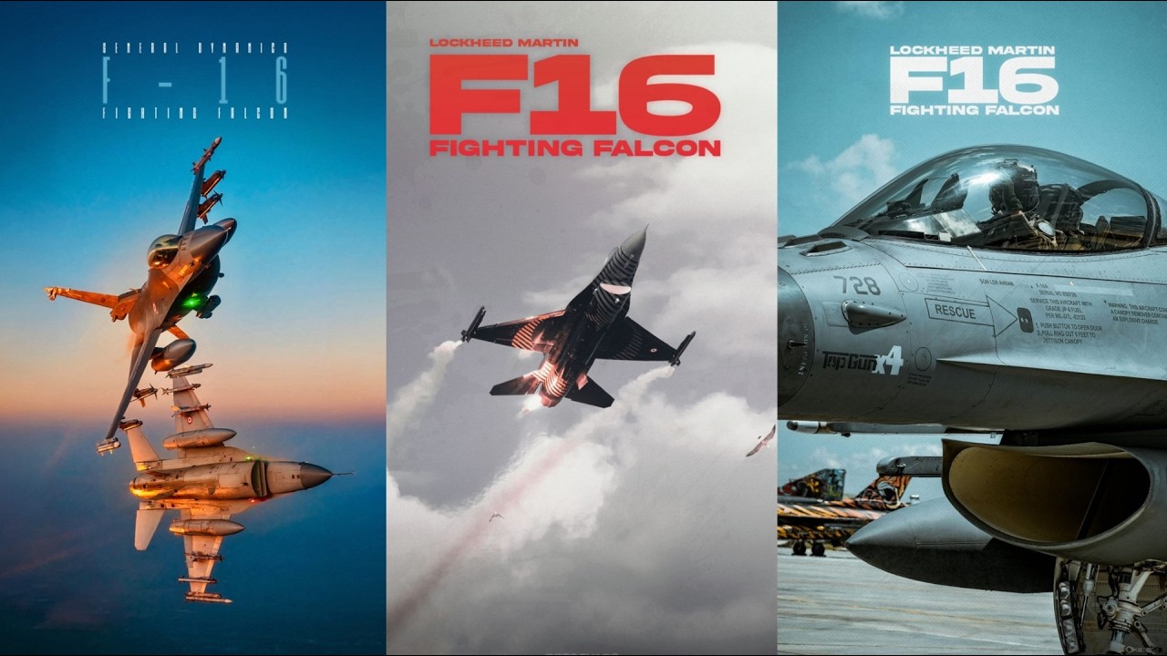 Обзор всех самолетов F-16 в серии ACE COMBAT