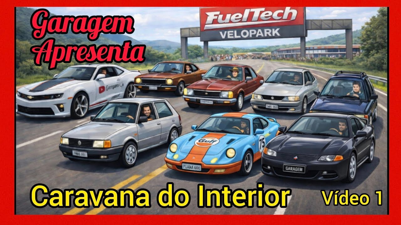 Inauguração Fueltech Velopark - Carreata do interior (ProjectCar)