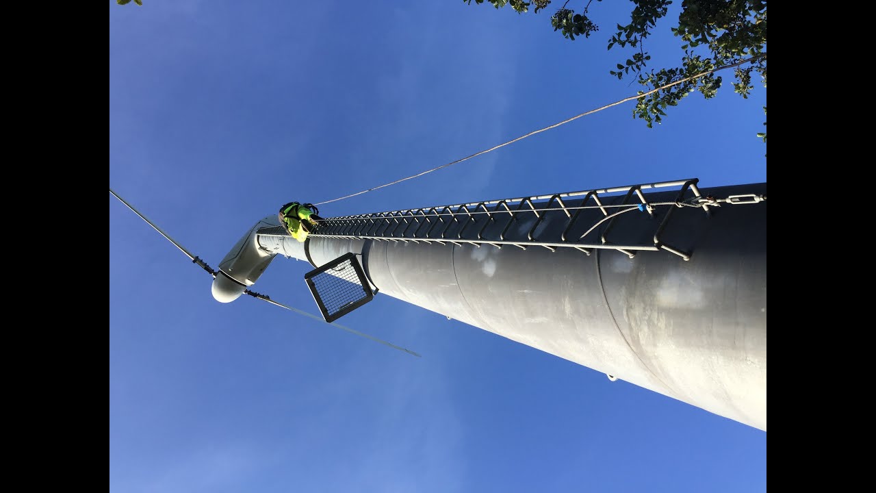 Self Erecting Tower Crane On The Job