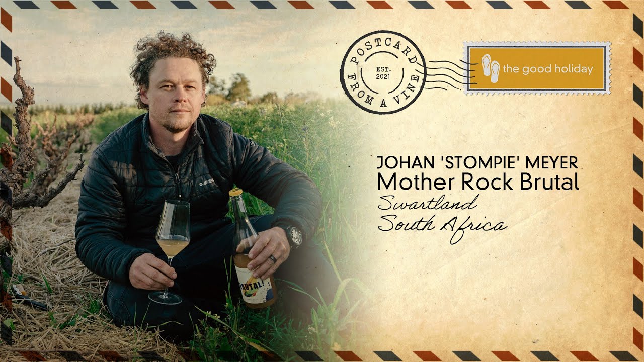 Johan 'Stompie' Meyer's BRUTAL CHENIN BLANC, Mother Rock Wines, Swartland, South Africa