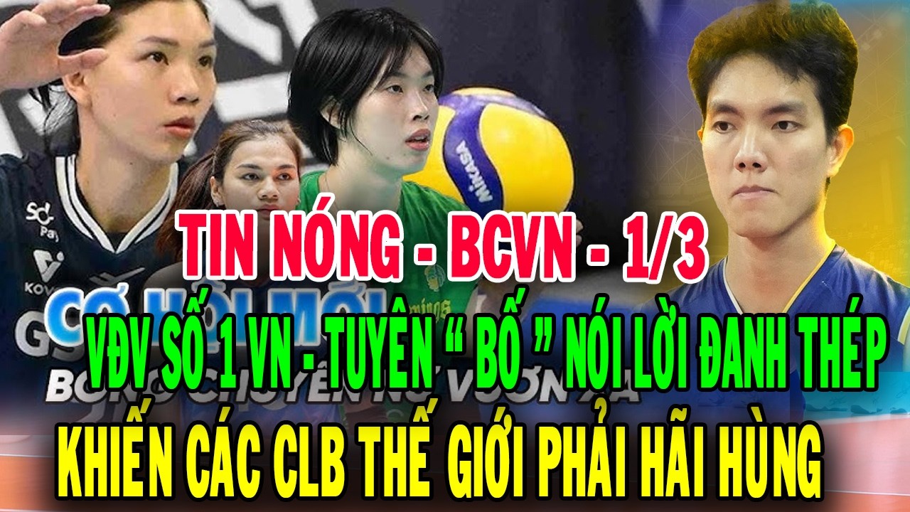 tin nóng sự trở lại của vđv số 1 vn .cùng với lời nói đanh thép khiến các clb thế giới phải hãi hùng